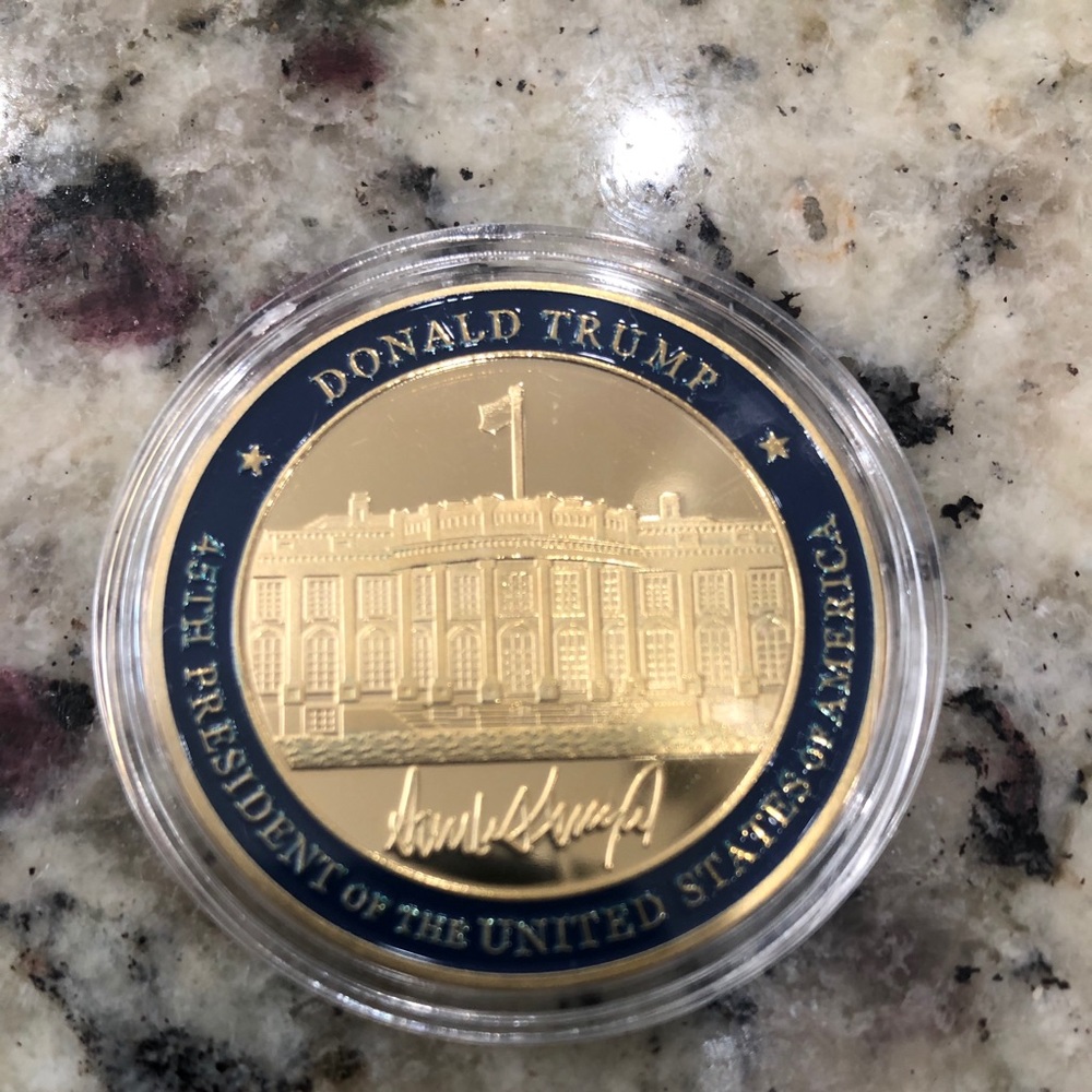 2 Signature TRUMP COINS— RARE!